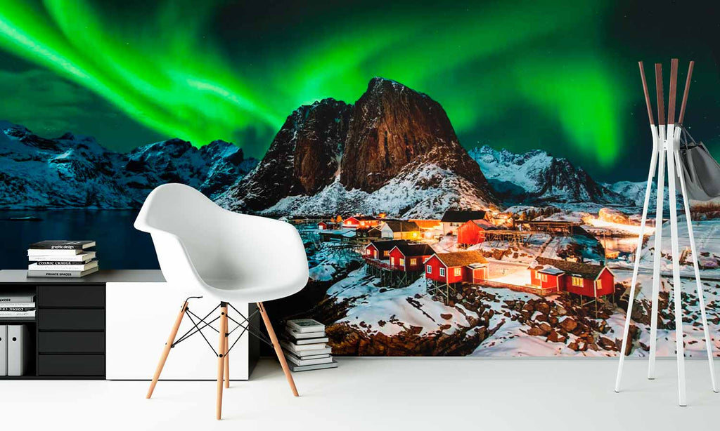 Samolepilne stenske Fototapeta Aurora Norveška SW679-Life-decor.si
