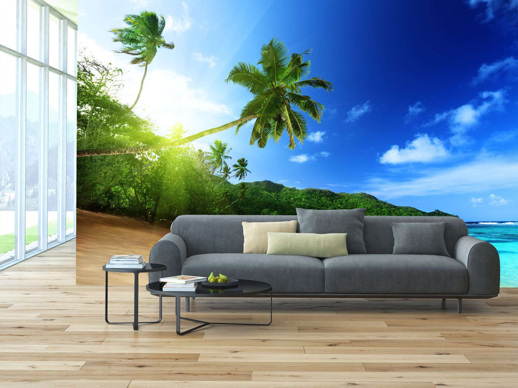 Samolepilne stenske Fototapeta Beach in sunset SW094-Life-decor.si