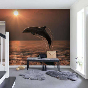 Samolepilne stenske Fototapeta Beautiful Dolphins SW398-Life-decor.si