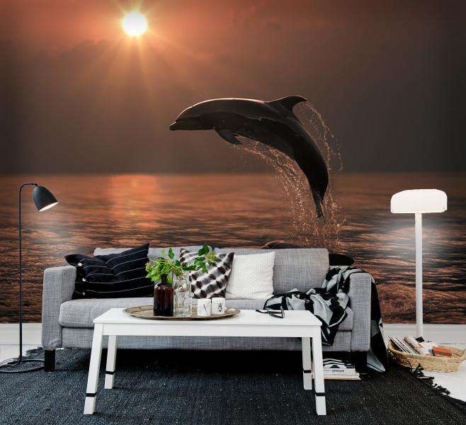 Samolepilne stenske Fototapeta Beautiful Dolphins SW398-Life-decor.si