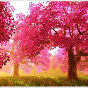 Samolepilne stenske Fototapeta Cherry Blossoms Trees SW073-Life-decor.si