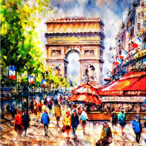 Samolepilne stenske Fototapeta Colorful painting of Arc SW185-Life-decor.si