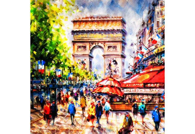 Samolepilne stenske Fototapeta Colorful painting of Arc SW185-Life-decor.si