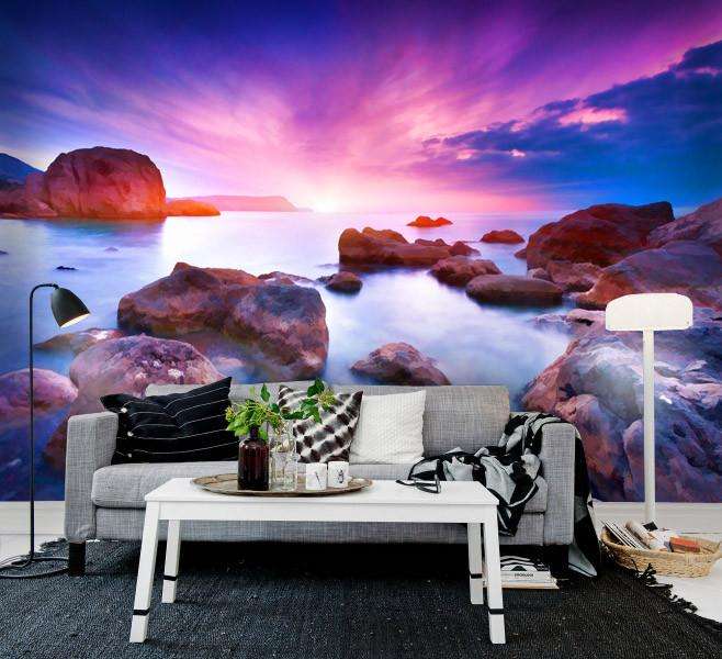 Samolepilne stenske Fototapeta Colorful summer seascape SW324-Life-decor.si