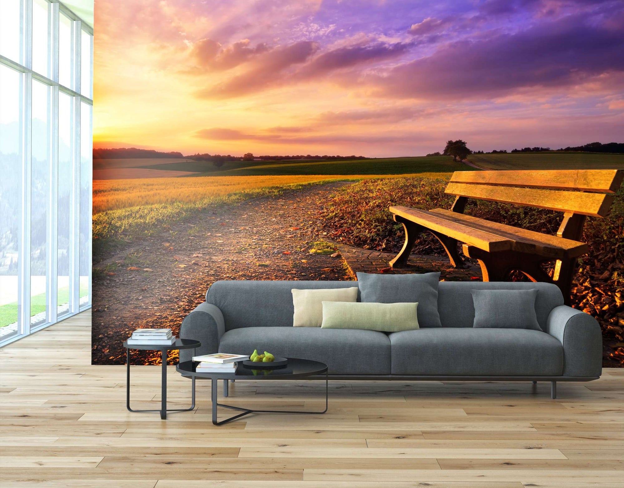 Samolepilne stenske Fototapeta Colorful sunset SW290-Life-decor.si