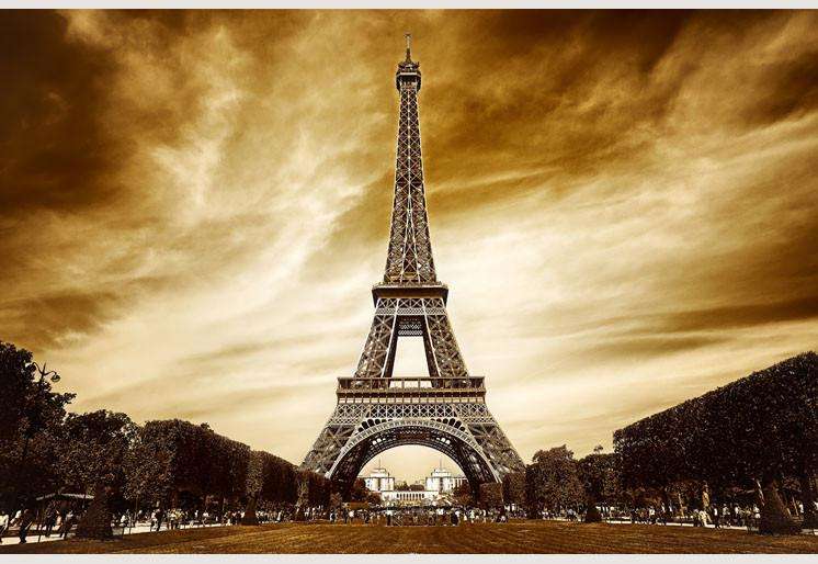 Samolepilne stenske Fototapeta Eiffel tower in Paris SW130-Life-decor.si