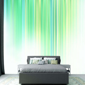 Samolepilne stenske Fototapeta Fading green stripes SW295-Life-decor.si