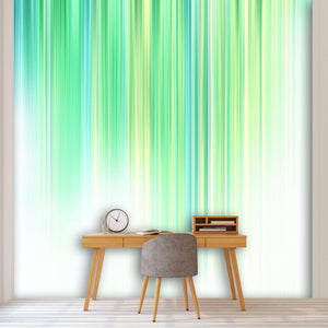 Samolepilne stenske Fototapeta Fading green stripes SW295-Life-decor.si