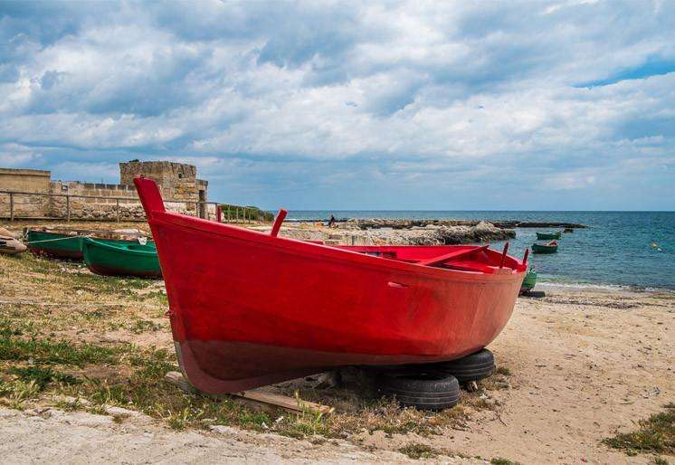 Samolepilne stenske Fototapeta Fishing boats SW289-Life-decor.si