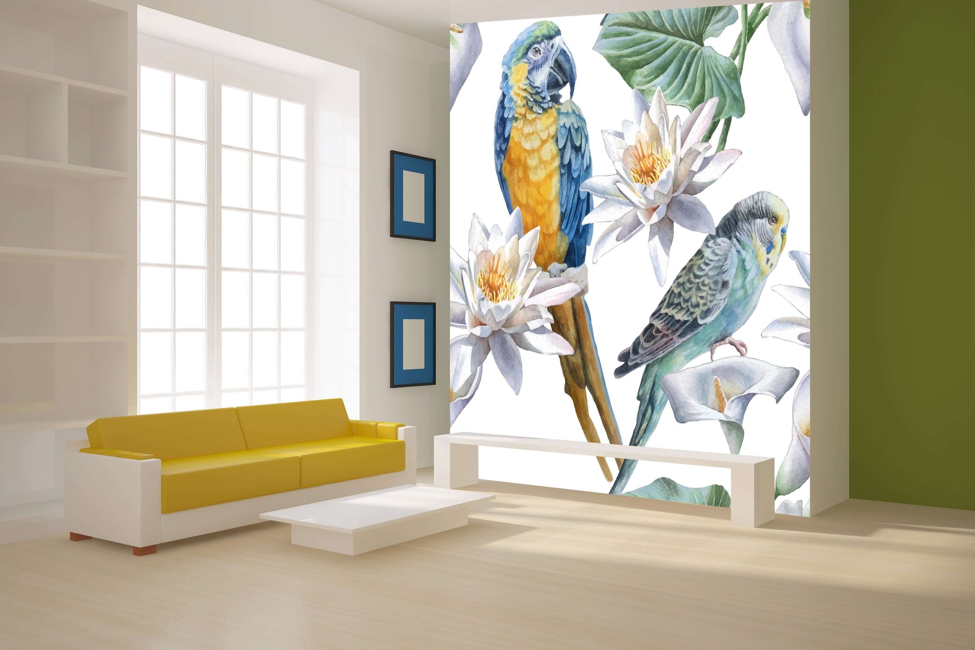 Samolepilne stenske Fototapeta Flower Birds SW554-Life-decor.si