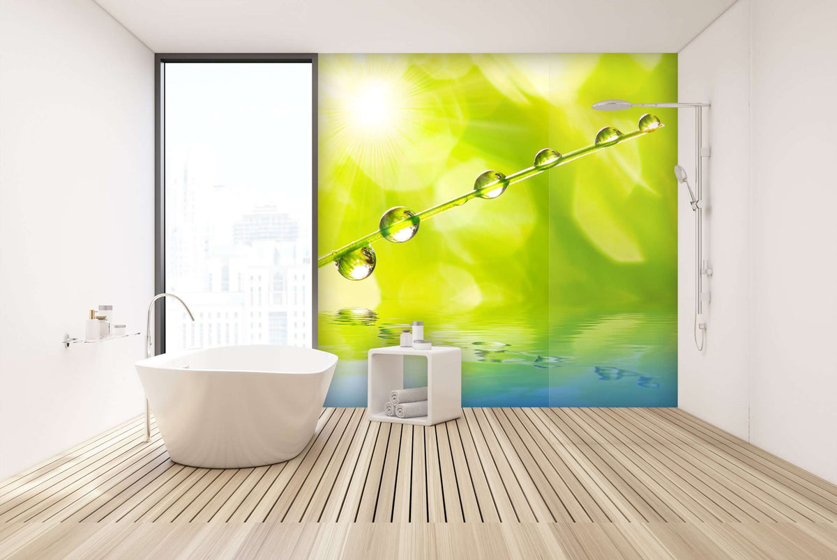 Samolepilne stenske Fototapeta Fresh morning dew SW214-Life-decor.si