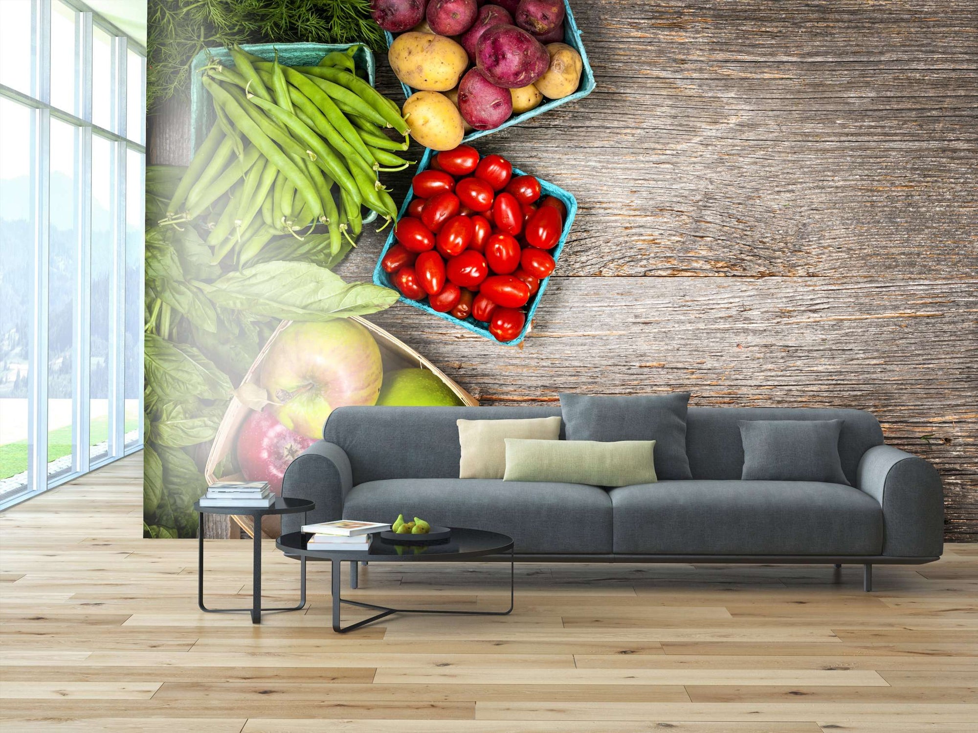 Samolepilne stenske Fototapeta Fruits and vegetables SW187-Life-decor.si