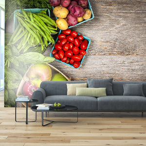 Samolepilne stenske Fototapeta Fruits and vegetables SW187-Life-decor.si