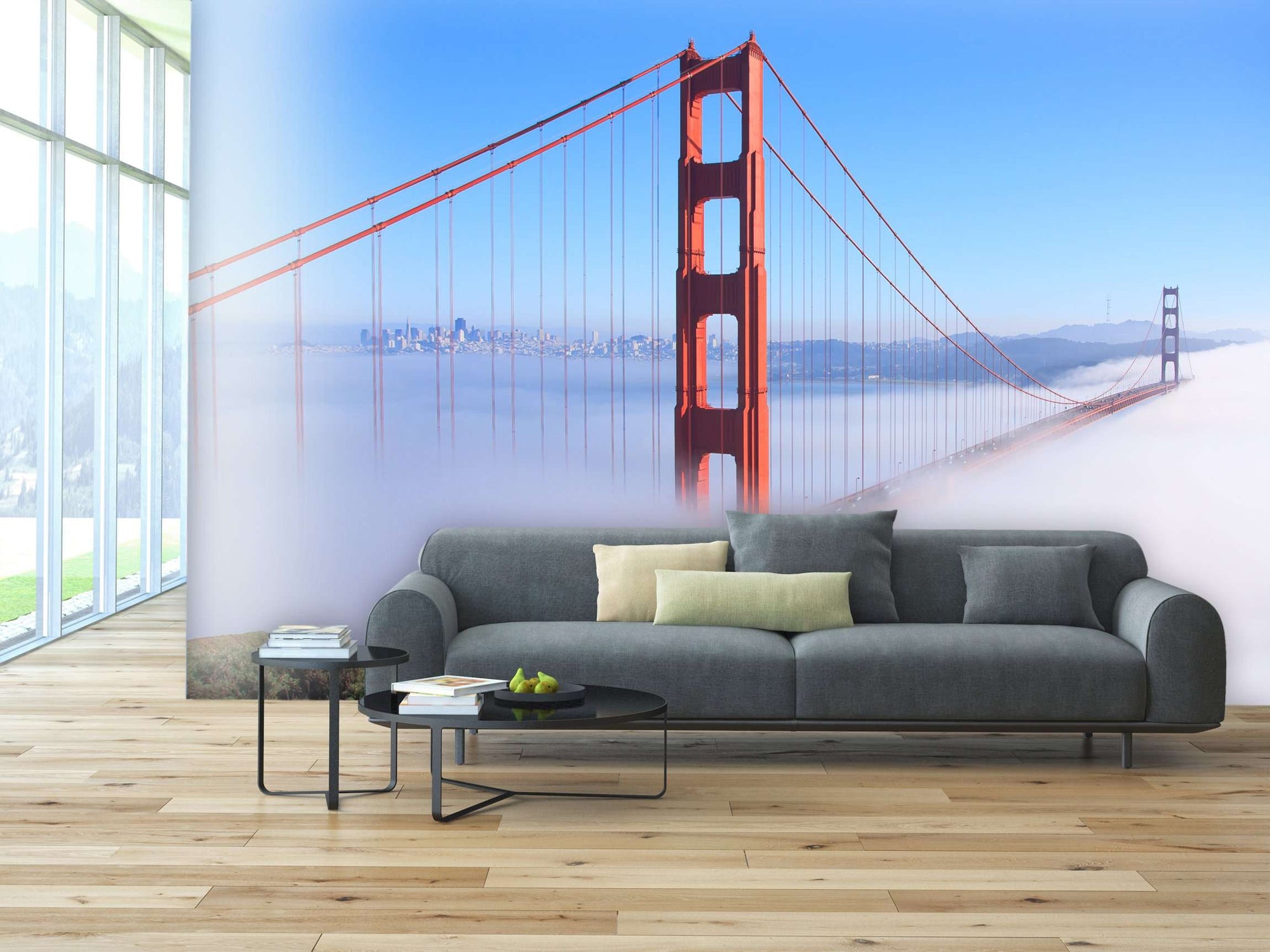 Samolepilne stenske Fototapeta Golden Gate Bridge SW011-Life-decor.si