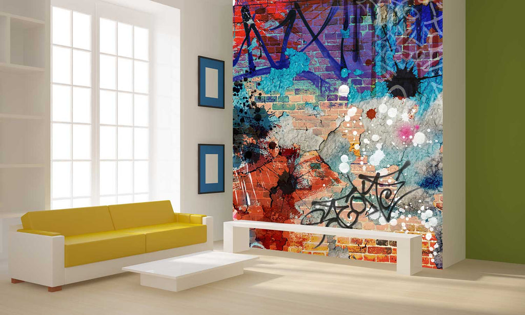 Samolepilne stenske Fototapeta Graffiti Background SW205-Life-decor.si
