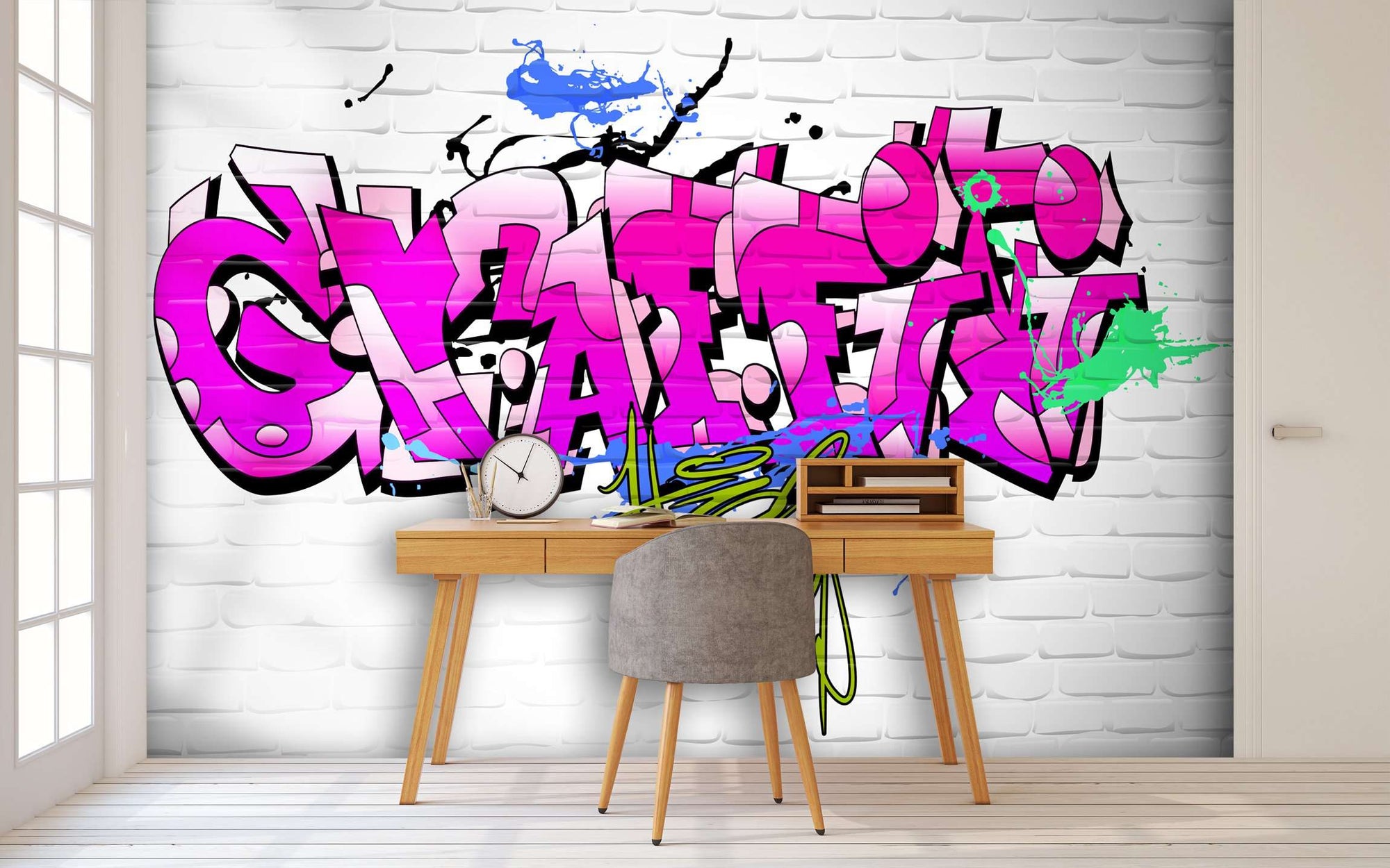 Samolepilne stenske Fototapeta Graffiti wall SW151-Life-decor.si