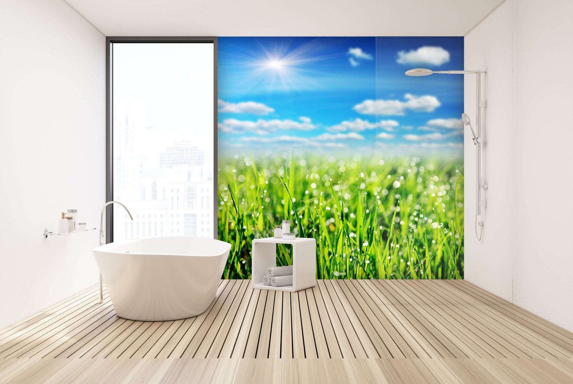 Samolepilne stenske Fototapeta grass SW216-Life-decor.si