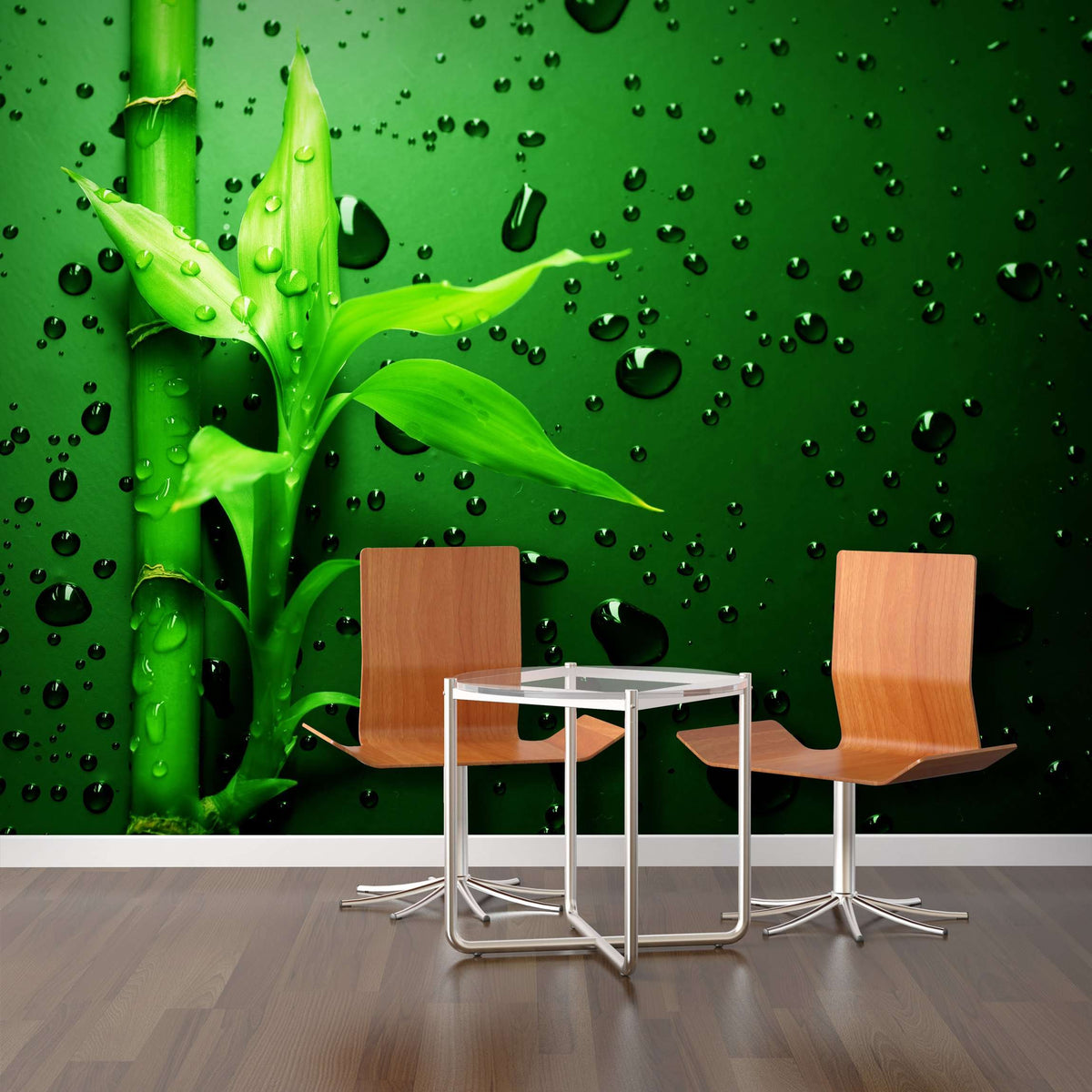 Samolepilne stenske Fototapeta Green Bamboo SW083-Life-decor.si