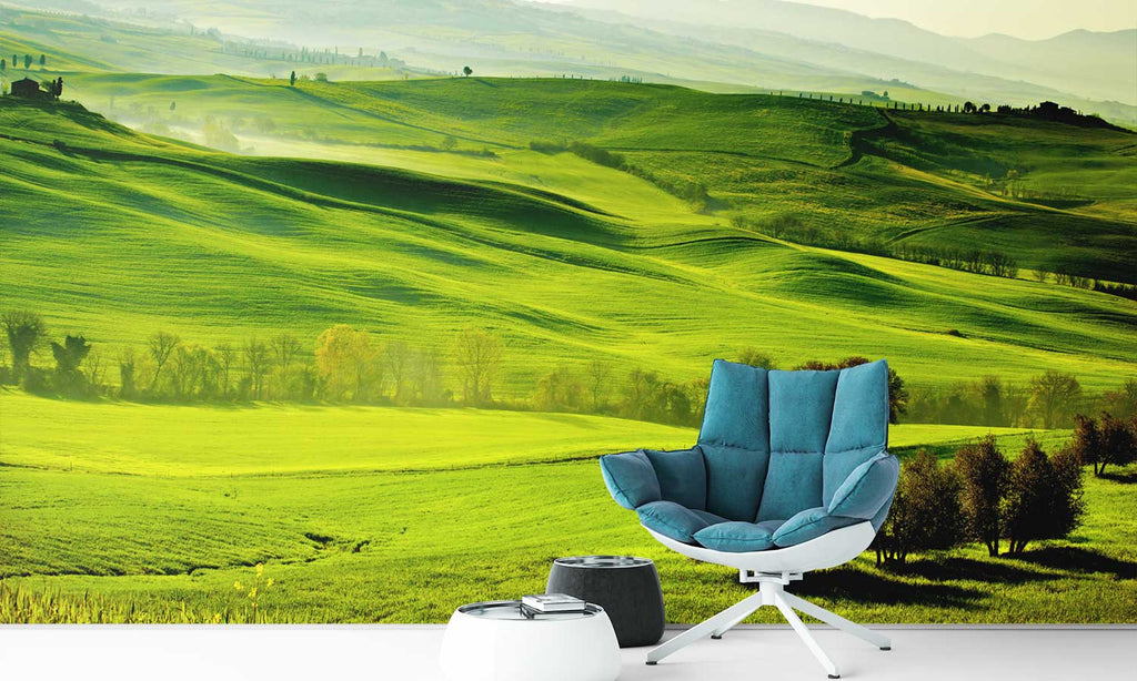 Samolepilne stenske Fototapeta Green Tuscany - SW522-Life-decor.si