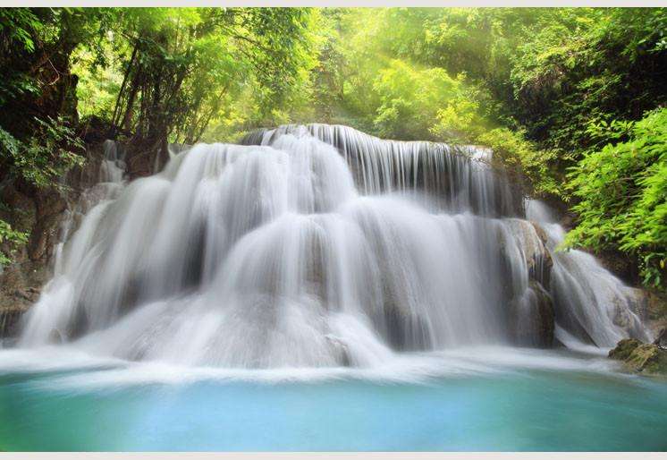 Samolepilne stenske Fototapeta Huai Mae Kamin Waterfall SW076-Life-decor.si