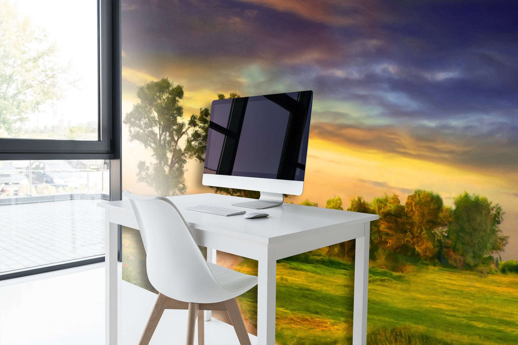 Samolepilne stenske Fototapeta landscape painting SW229-Life-decor.si