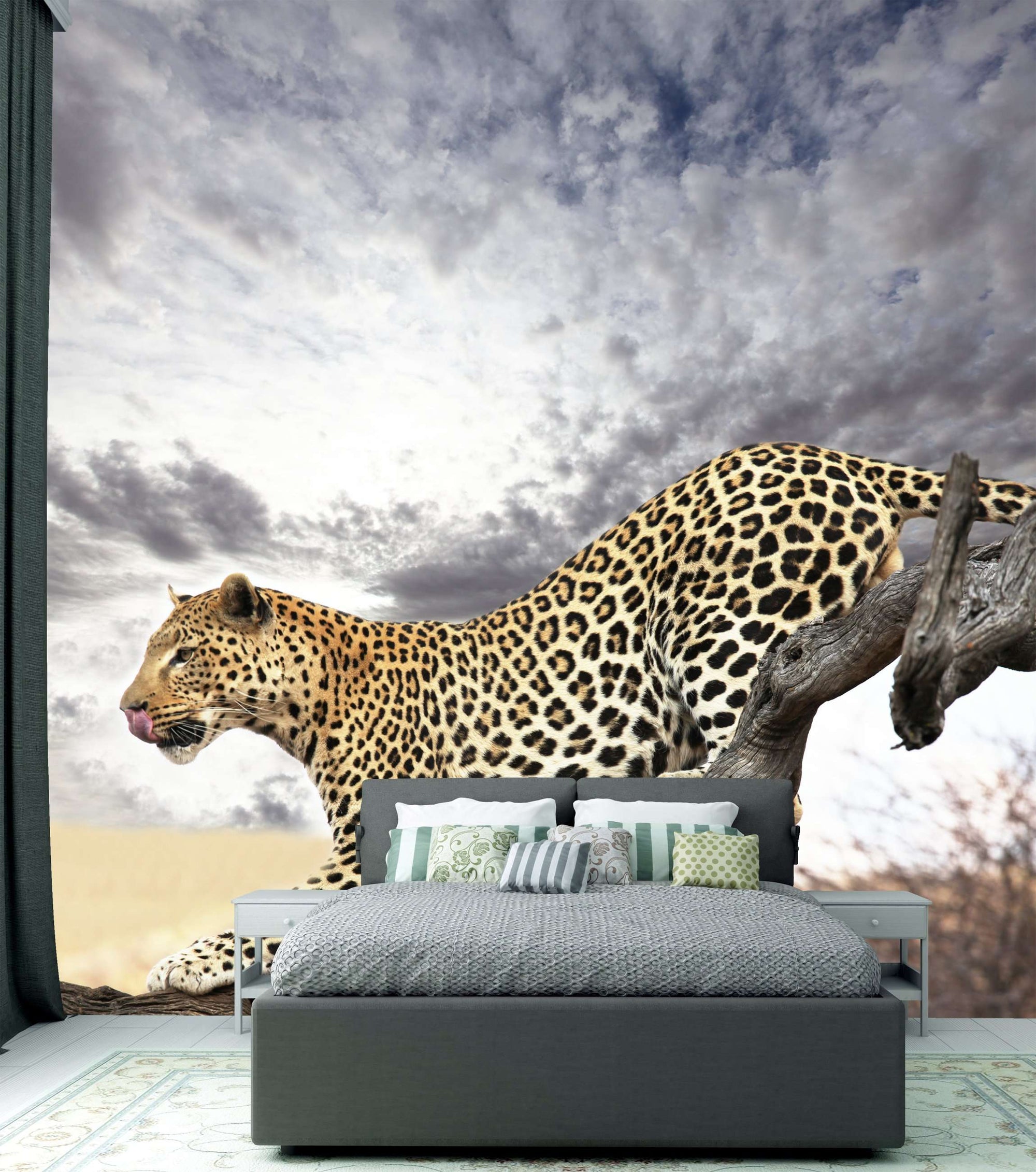 Samolepilne stenske Fototapeta Leopard SW077-Life-decor.si