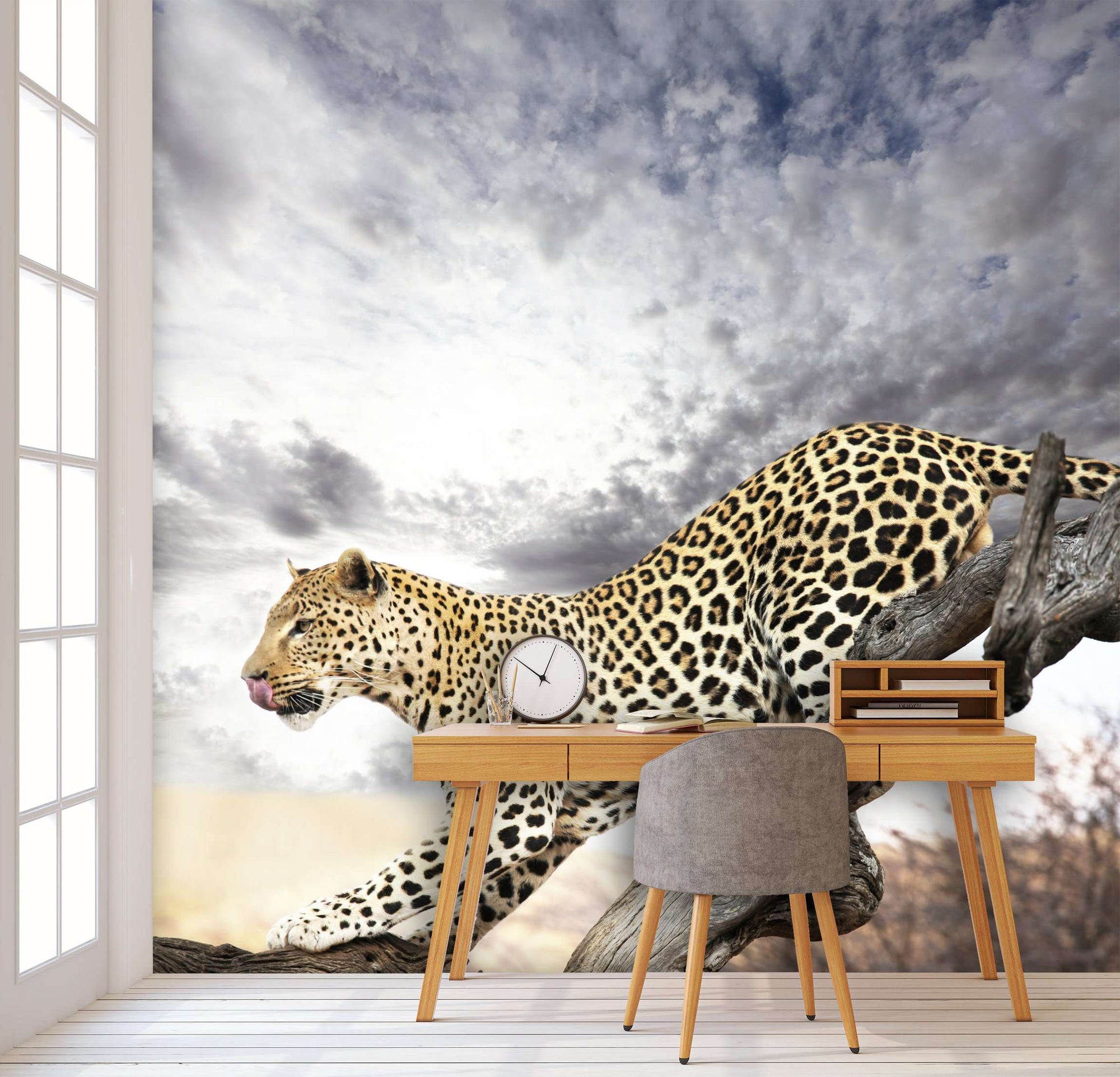 Samolepilne stenske Fototapeta Leopard SW077-Life-decor.si