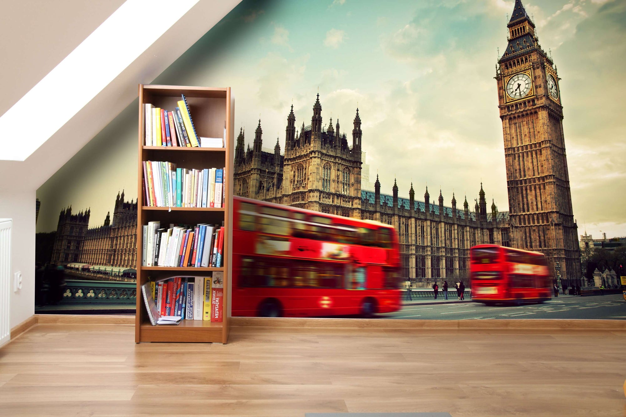 Samolepilne stenske Fototapeta London Red bus SW036-Life-decor.si