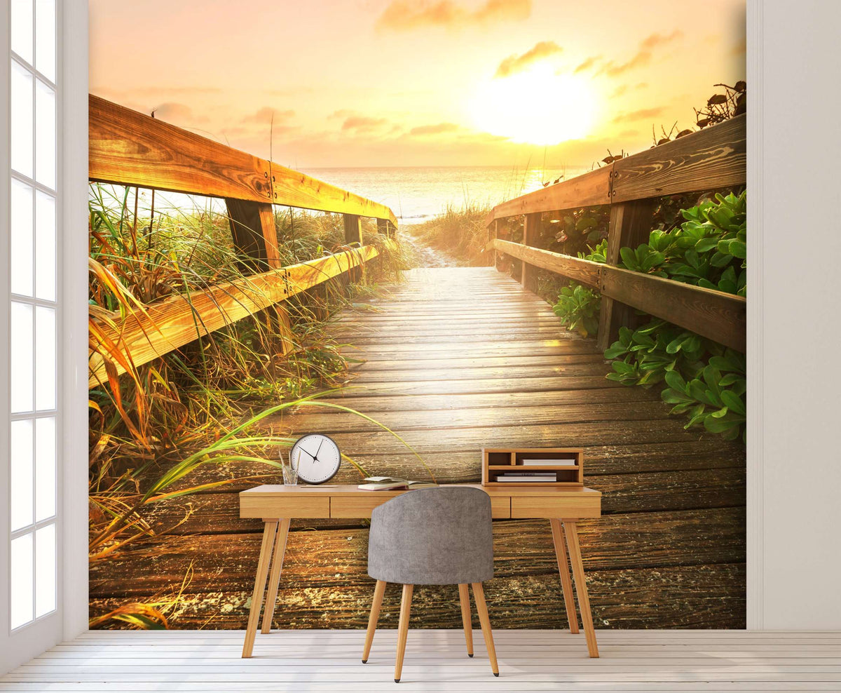 Samolepilne stenske Fototapeta Magical coast in the evening SW211-Life-decor.si