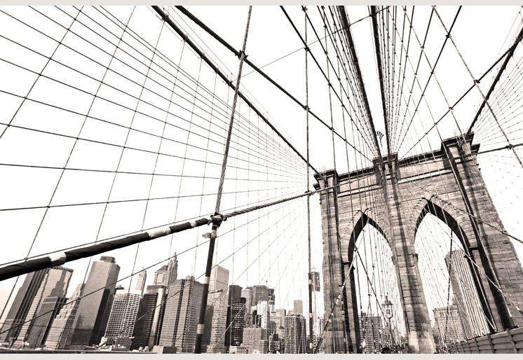 Samolepilne stenske Fototapeta Manhattan bridge, NYC SW132-Life-decor.si