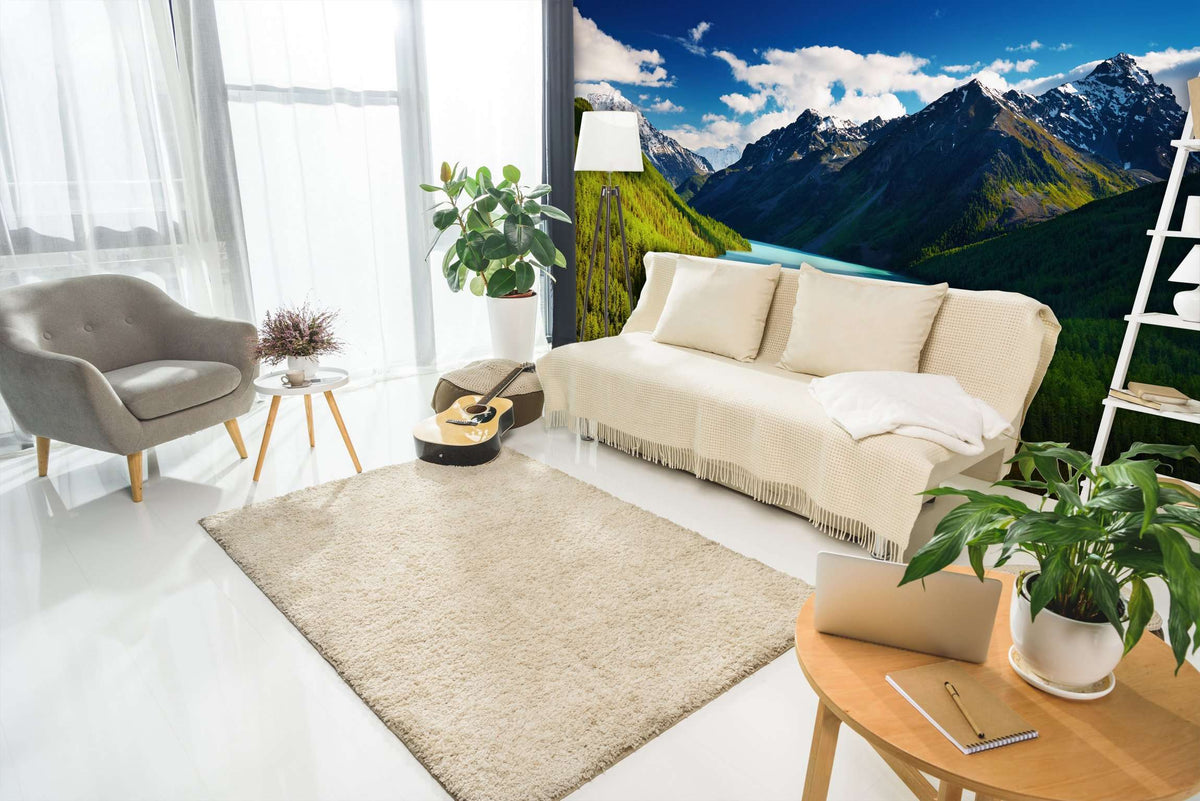 Samolepilne stenske Fototapeta Mountain lake SW124-Life-decor.si