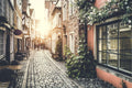 Samolepilne stenske Fototapeta Old town in Europe - SW533-Life-decor.si