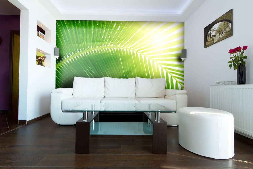 Samolepilne stenske Fototapeta Palm and morning light SW099-Life-decor.si