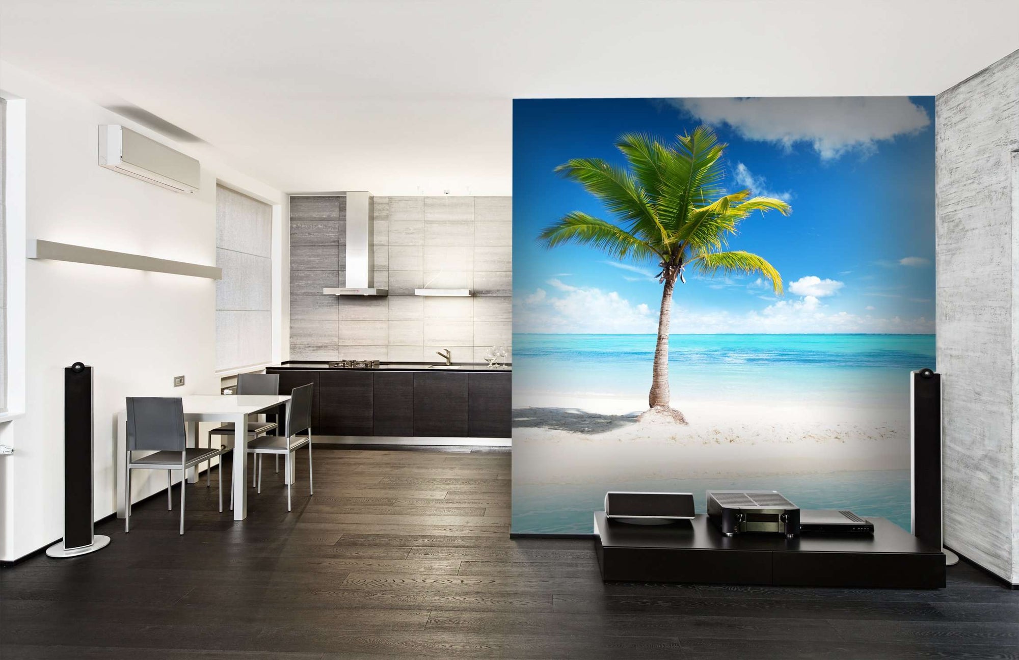 Samolepilne stenske Fototapeta Palm on island SW100-Life-decor.si