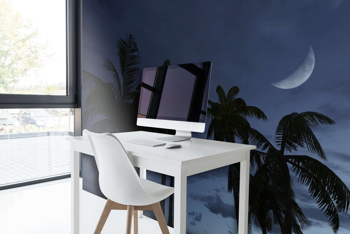 Samolepilne stenske Fototapeta Palm silhouettes SW306-Life-decor.si