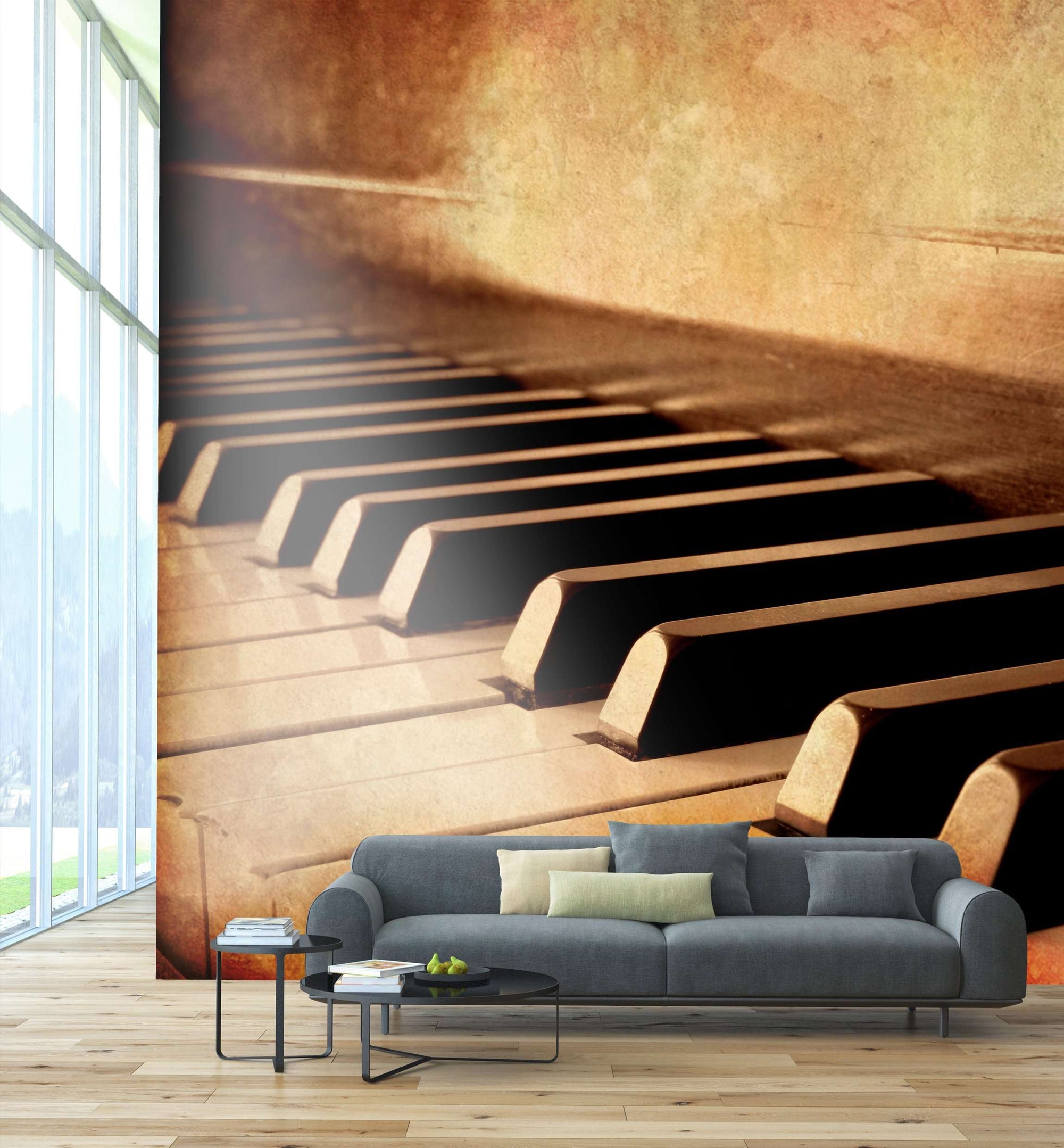 Samolepilne stenske Fototapeta Piano Keys SW168-Life-decor.si