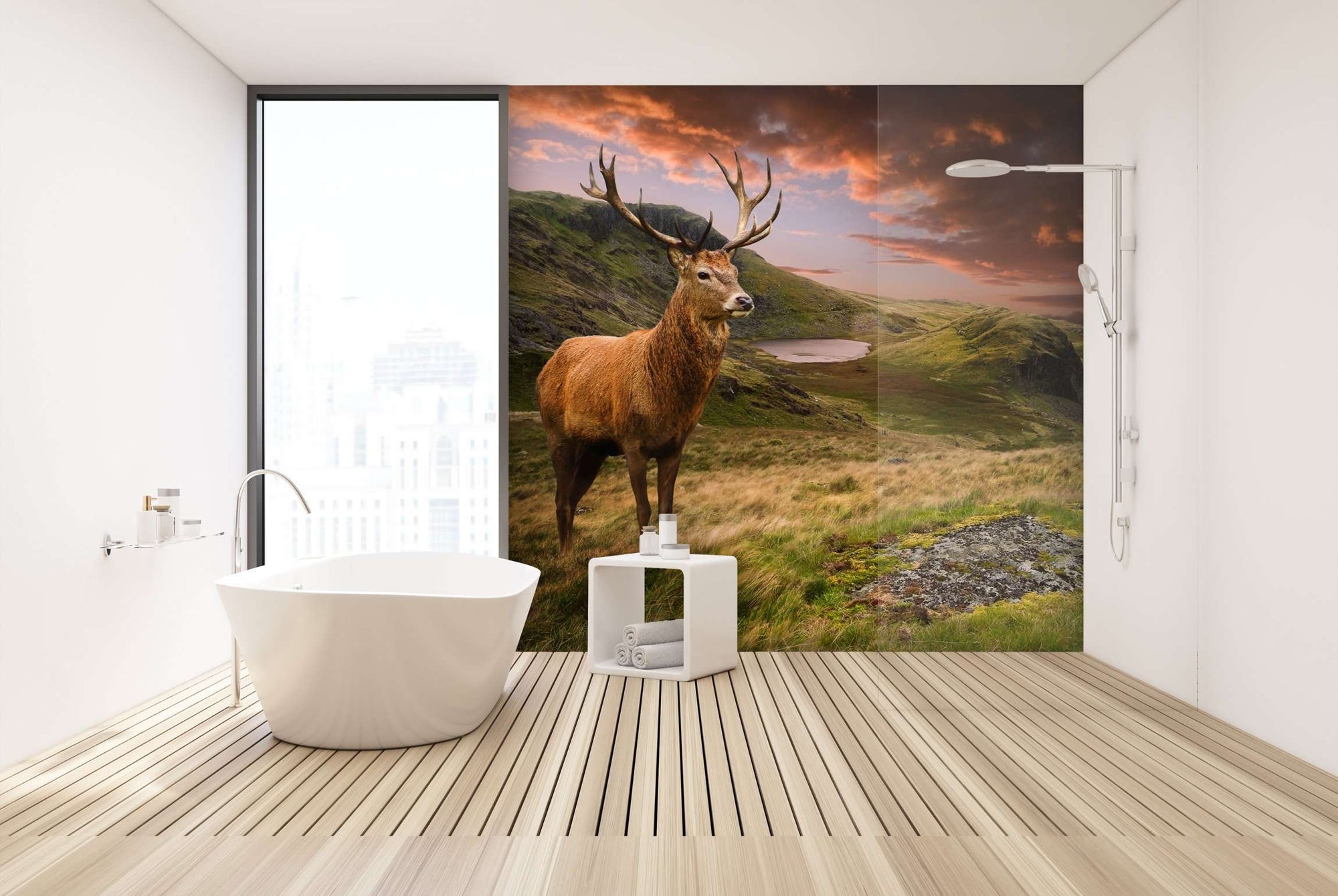 Samolepilne stenske Fototapeta Red deer II SW292-Life-decor.si