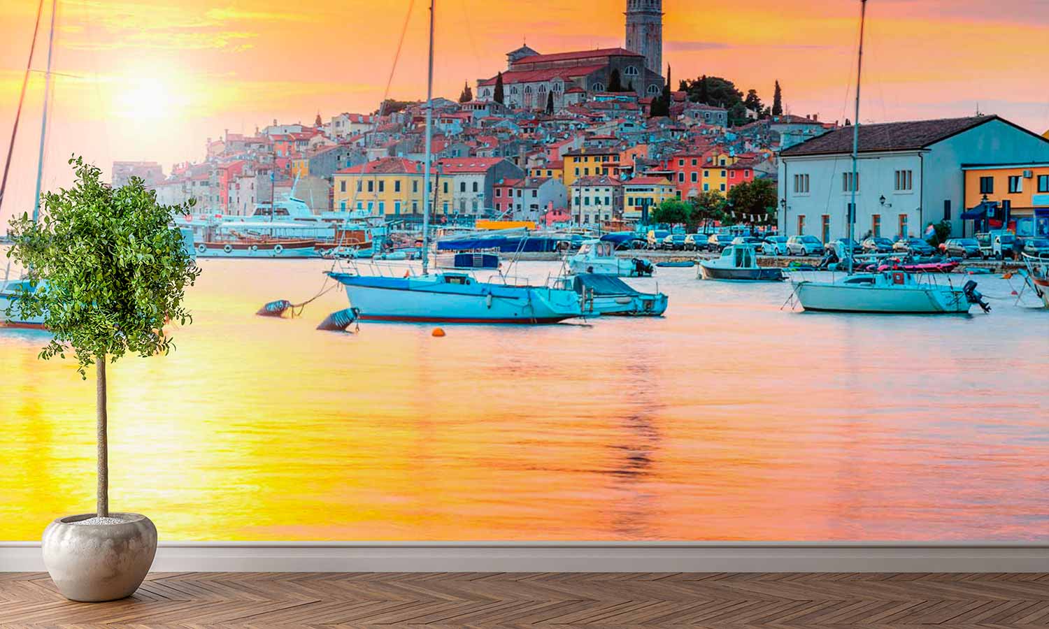 Samolepilne stenske Fototapeta Romantic Rovinj SW647-Life-decor.si