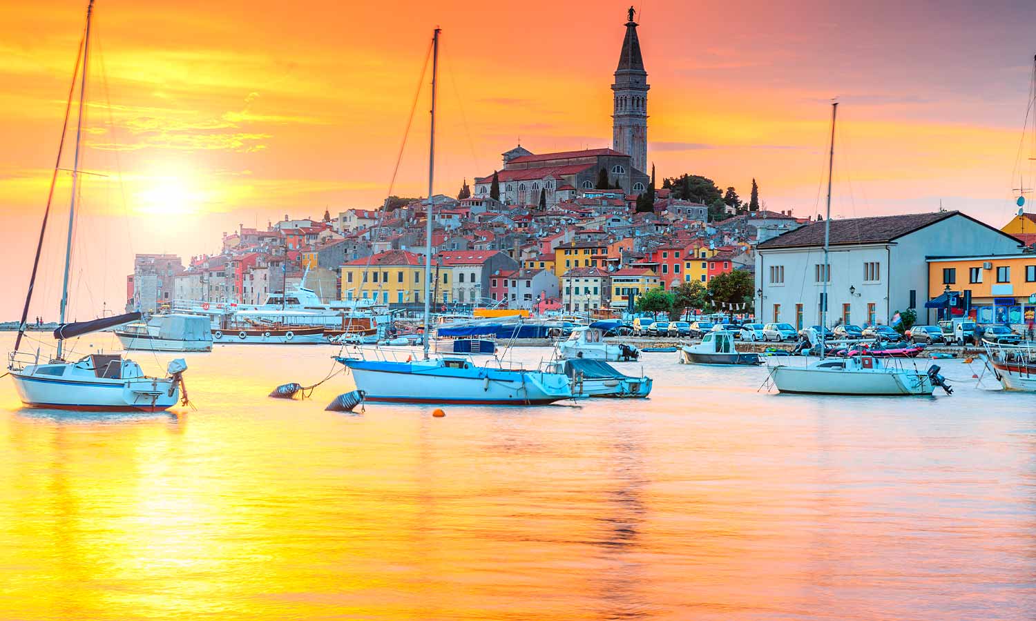 Samolepilne stenske Fototapeta Romantic Rovinj SW647-Life-decor.si