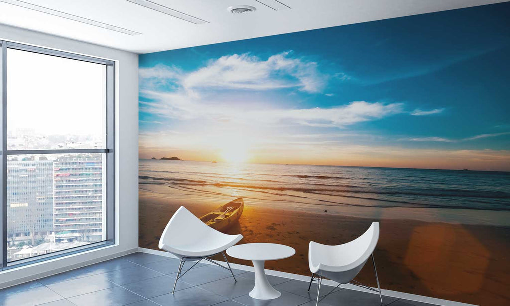 Samolepilne stenske Fototapeta Sea beach - SW509-Life-decor.si