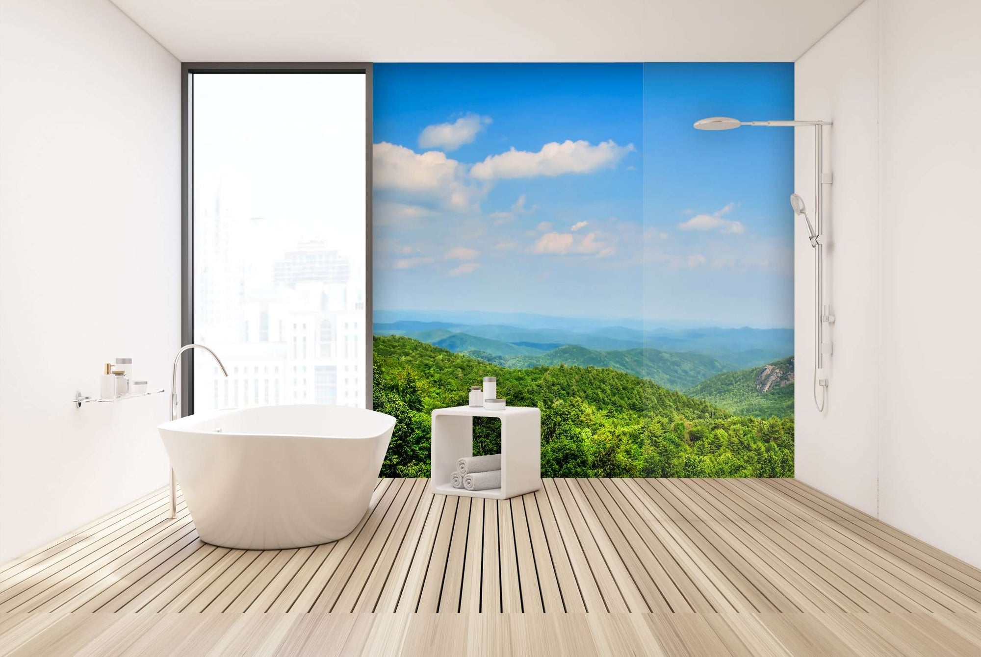 Samolepilne stenske Fototapeta Smokey mountains SW285-Life-decor.si