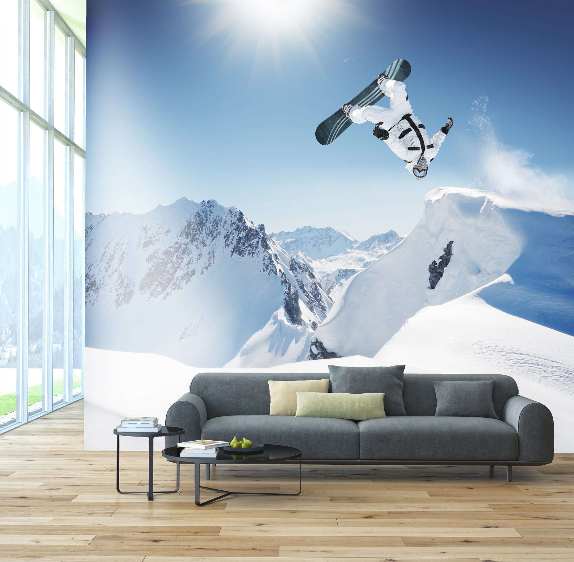 Samolepilne stenske Fototapeta Snowboarder SW172-Life-decor.si