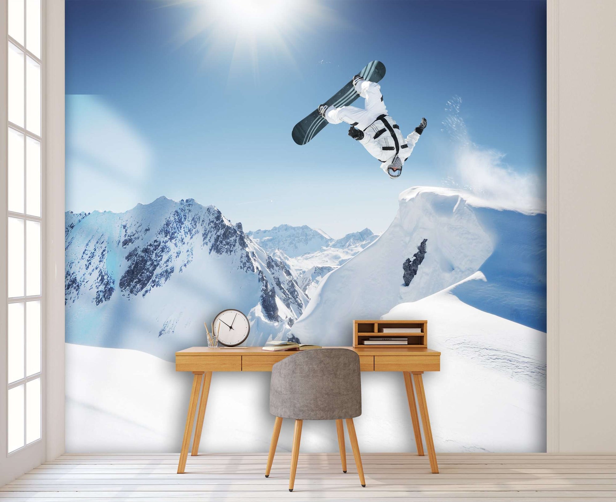 Samolepilne stenske Fototapeta Snowboarder SW172-Life-decor.si