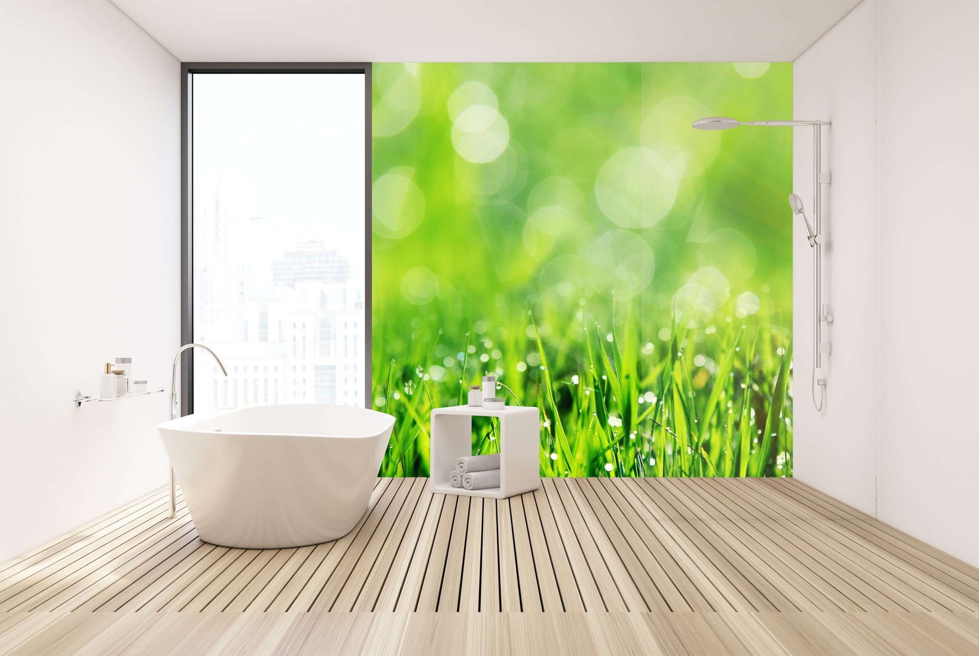 Samolepilne stenske Fototapeta Spring grass SW215-Life-decor.si