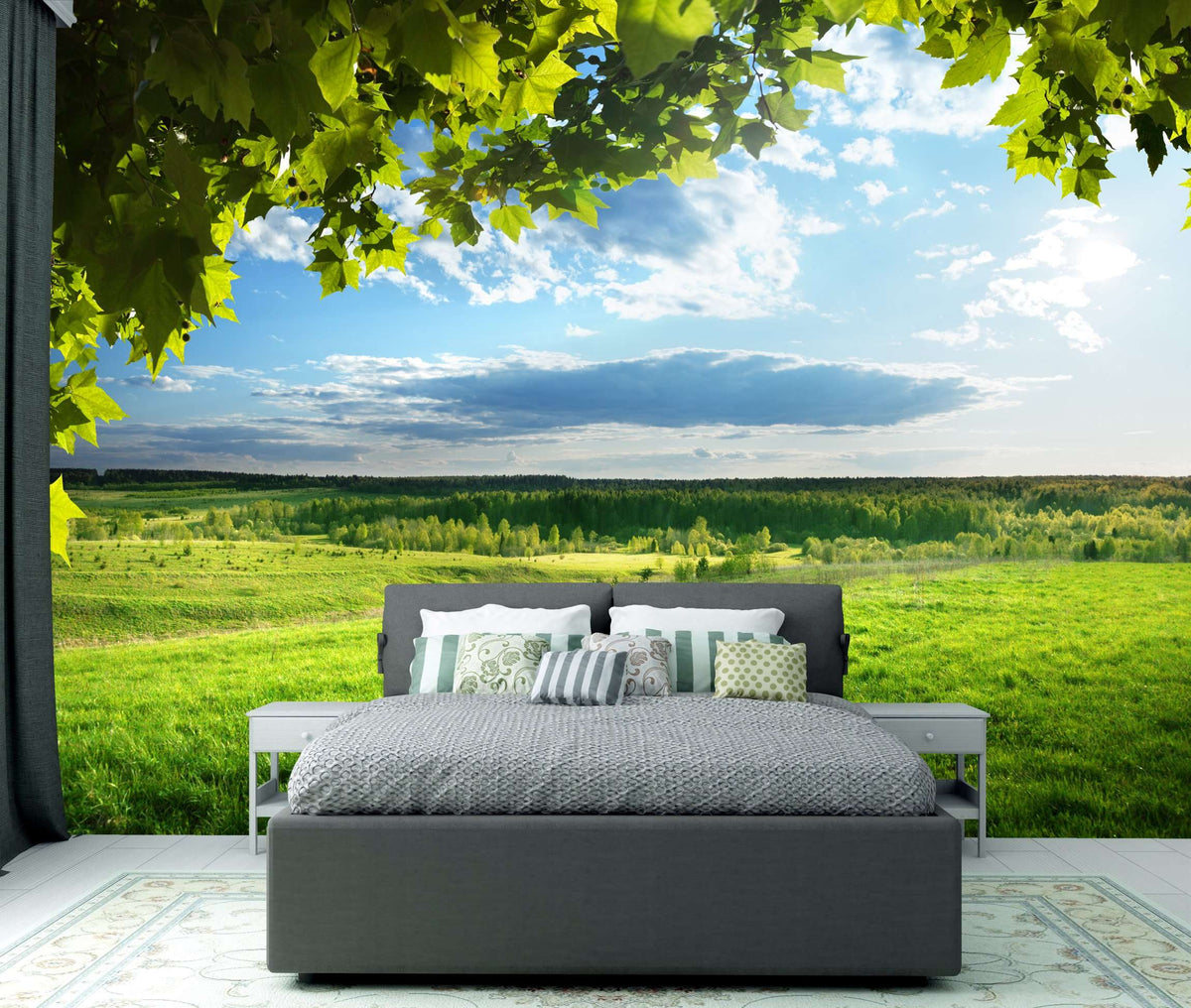 Samolepilne stenske Fototapeta Spring grass SW270-Life-decor.si