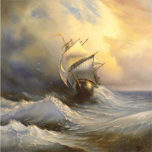 Samolepilne stenske Fototapeta Stormy sea SW188-Life-decor.si