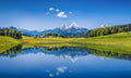 Samolepilne stenske Fototapeta Summer landscape - SW516-Life-decor.si