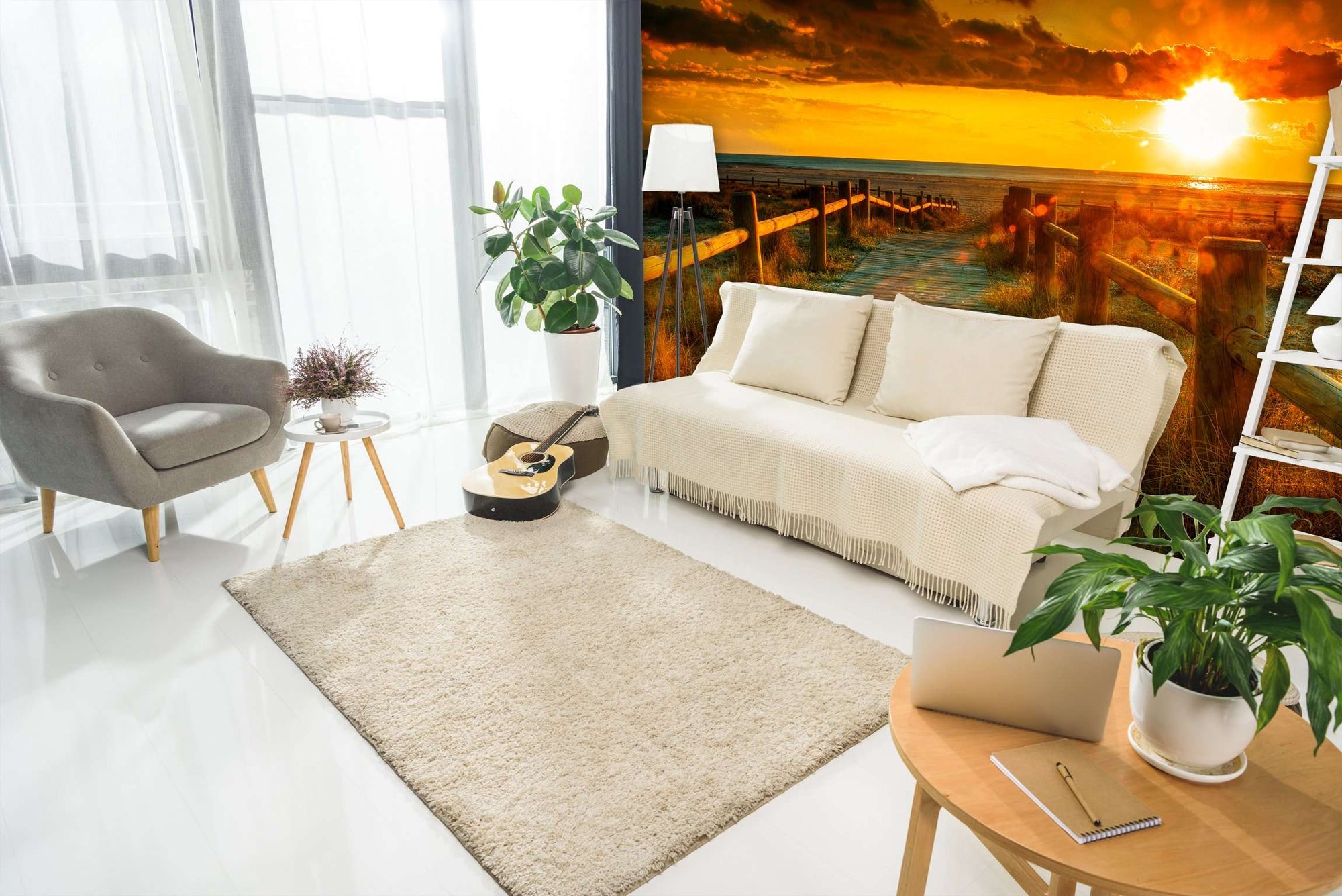 Samolepilne stenske Fototapeta Sunset beach SW251-Life-decor.si