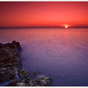 Samolepilne stenske Fototapeta Sunset with rocks SW079-Life-decor.si