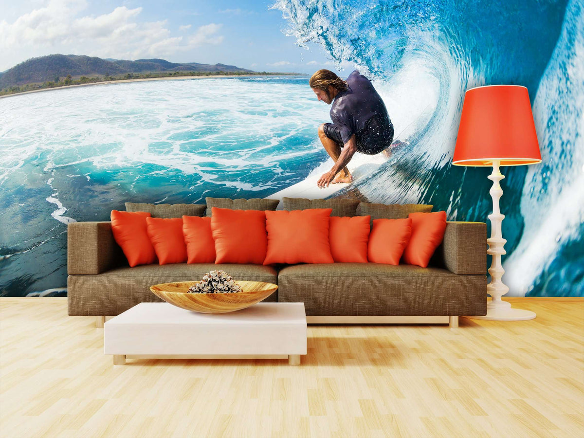 Samolepilne stenske Fototapeta Surfing SW027-Life-decor.si